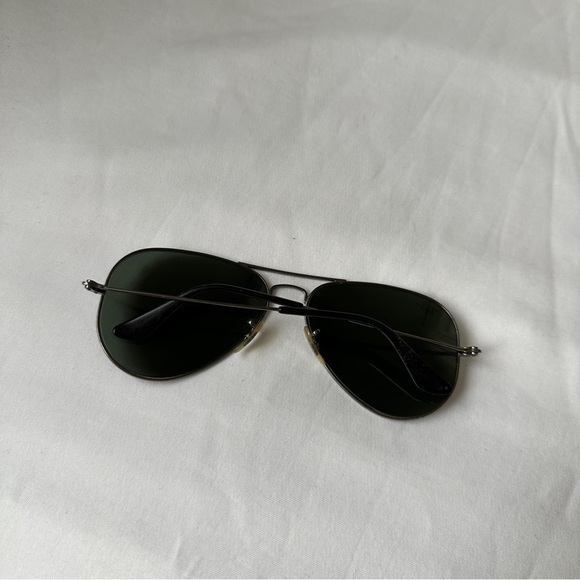 Ray Ban Brown & Black Unisex Aviators main image 4